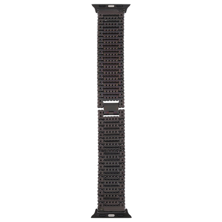 Frendorf | Für Apple Watch Series 7 41mm / 6 & SE & 5 & 4 40mm / 3 & 2 & 1 38mm Nine Beads Edelstahl Armband Uhrband (Schwarz)
