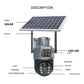 Frendorf | DualGuard Solar 4K – Drahtlose 4K Sicherheitskamera mit Solarpanel und 4G