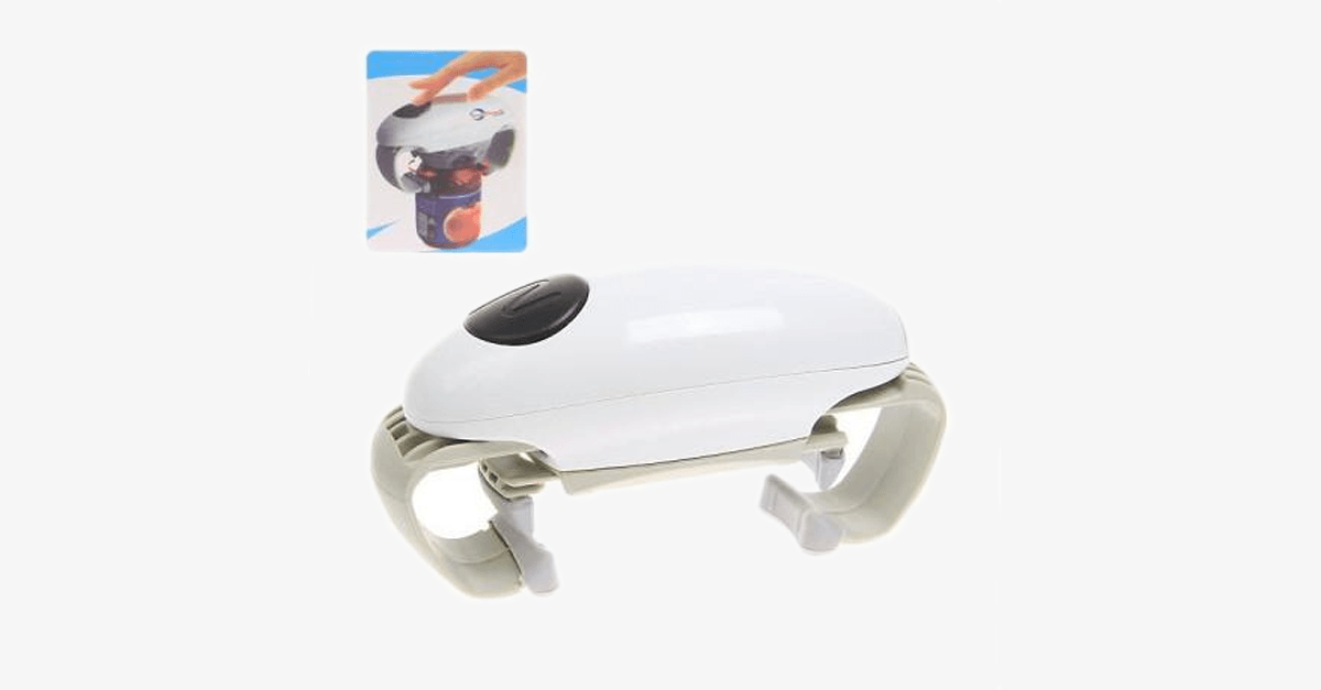 Frendorf | Automatischer Einmachglasöffner – Ein-Touch-Dosenöffner für die Küche