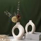 CAPIRON 2Teile/Set Keramische Umarmung Vasen für Pampasgras Trockenblumen Nordic Wohnzimmer Wohnaccessoires Tischdeko