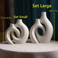 CAPIRON 2Teile/Set Keramische Umarmung Vasen für Pampasgras Trockenblumen Nordic Wohnzimmer Wohnaccessoires Tischdeko
