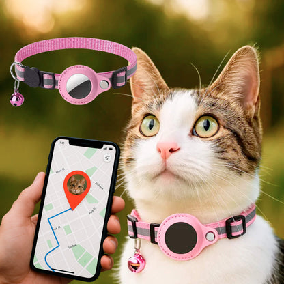 Frendorf | Katzen GPS Tracker Halsband | Schnellverschluss, reflektierendes Design & strapazierfähig für Outdoor-Sicherheitsabenteuer
