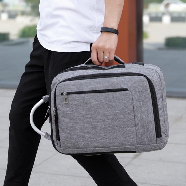 Frendorf | cxs-620 Multifunktionale Oxford Laptop Tasche Rucksack (Grau)
