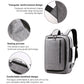 Frendorf | cxs-620 Multifunktionale Oxford Laptop Tasche Rucksack (Grau)