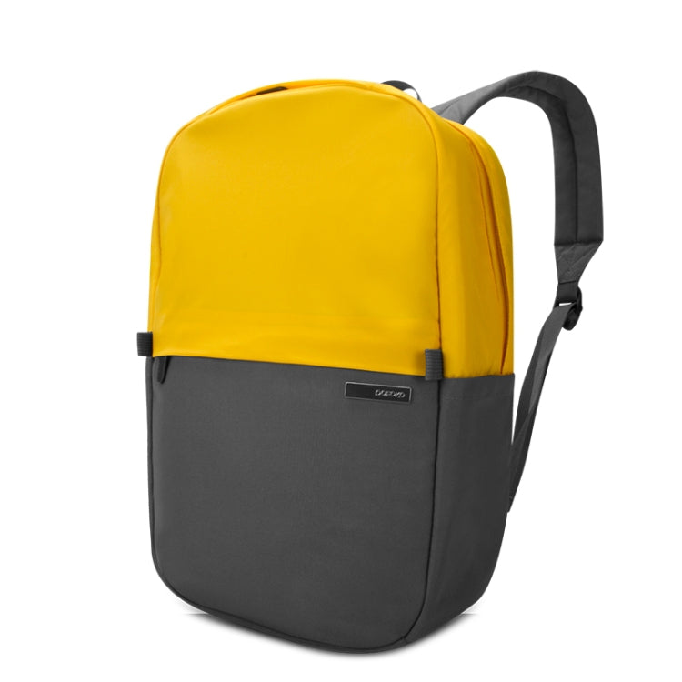 Frendorf | POFOKO XY Series 13.3 Zoll Mode Farb Matching Multifunktionaler Rucksack Computer Tasche, Größe: S (Gelb)