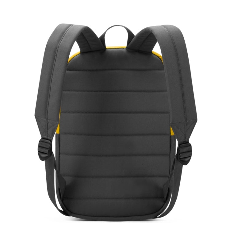Frendorf | POFOKO XY Series 13.3 Zoll Mode Farb Matching Multifunktionaler Rucksack Computer Tasche, Größe: S (Gelb)