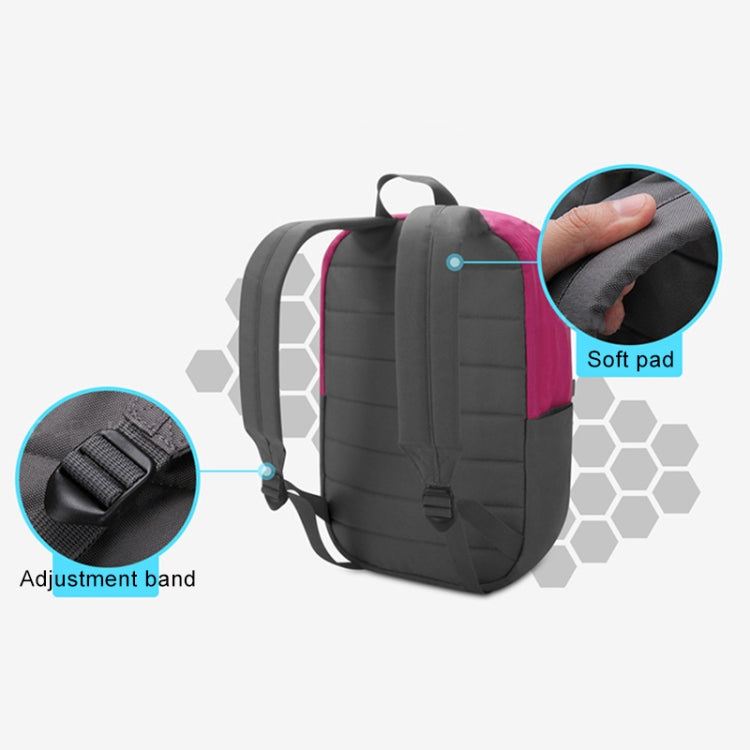 Frendorf | POFOKO XY Series 13.3 Zoll Mode Farb Matching Multifunktionaler Rucksack Computer Tasche, Größe: S (Gelb)