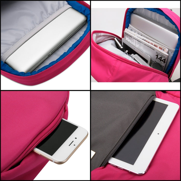 Frendorf | POFOKO XY Series 13.3 Zoll Mode Farb Matching Multifunktionaler Rucksack Computer Tasche, Größe: S (Gelb)