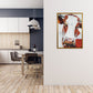 Cow Smoking 02 Kunstdruck