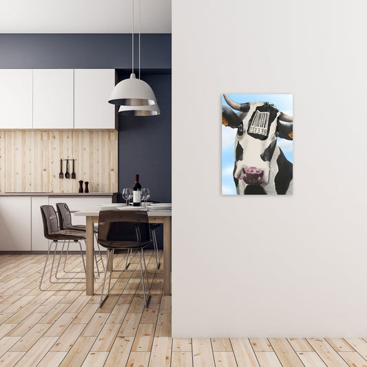 Cow Barcode 02 Kunstdruck
