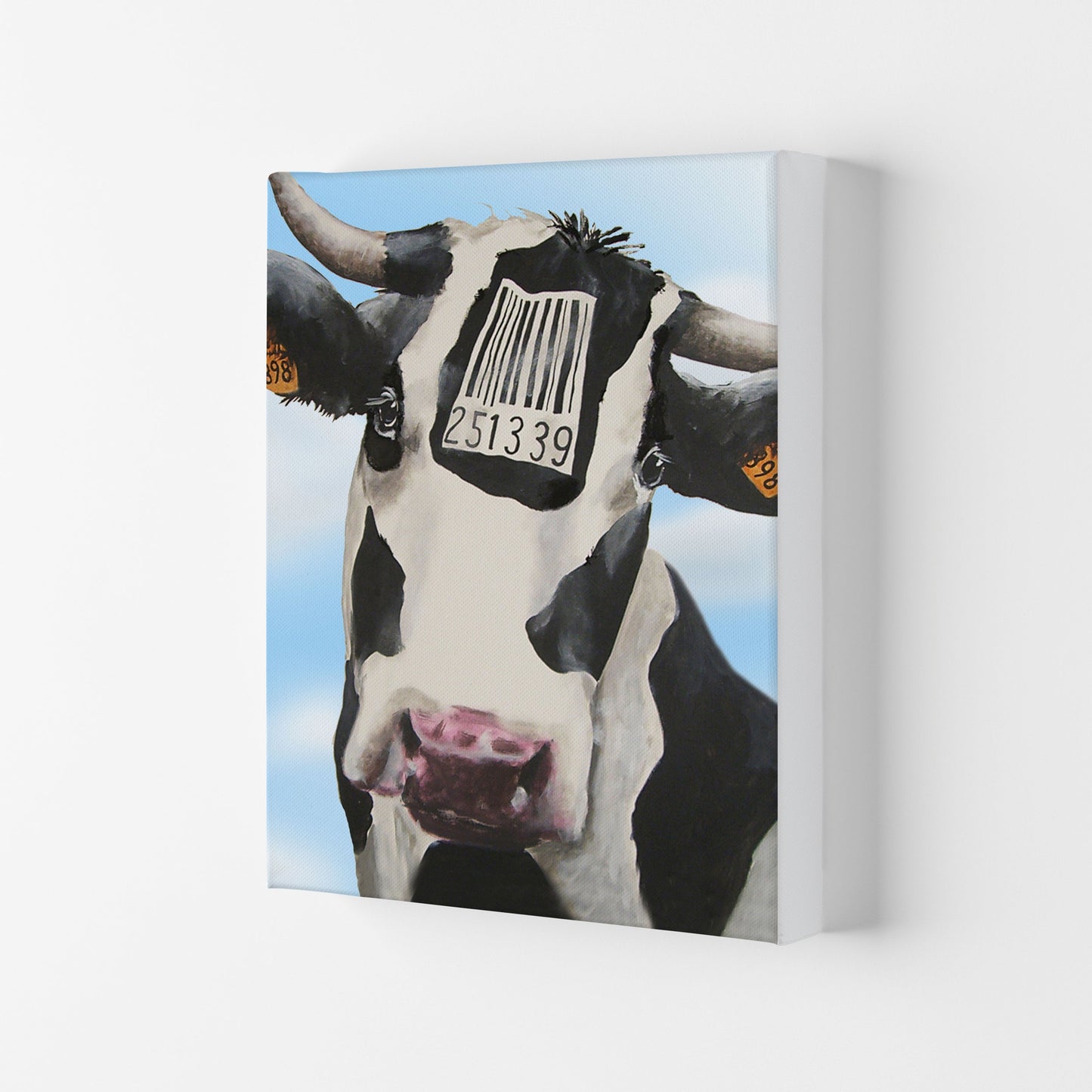 Cow Barcode 02 Kunstdruck