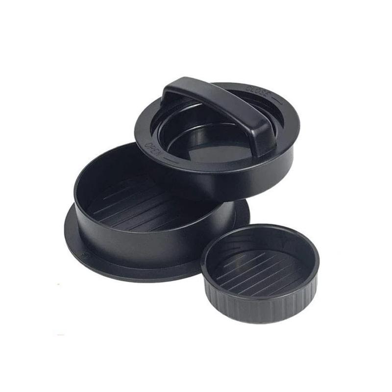 Frendorf | 🍔3 in 1 Gefüllte Hamburger Presse Patty Maker