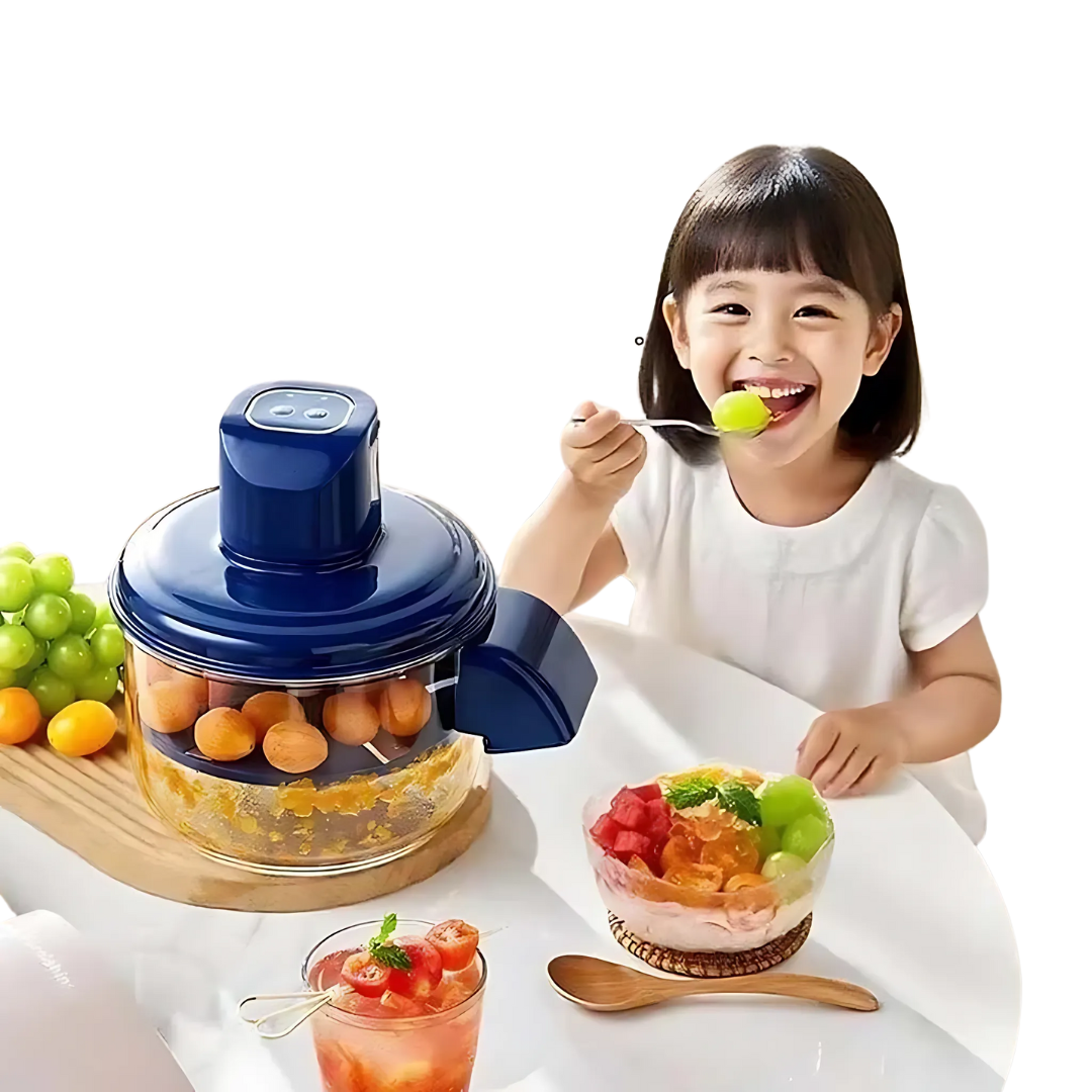 Frendorf | Automatischer Obstschäler | Wiederaufladbar | 50W Motor | Edelstahlklinge