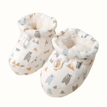 Frendorf | Baby Winterstiefel mit Fell | Weich & Warm | Rutschfeste Sohle | 0–18 Monate | Verschiedene Designs