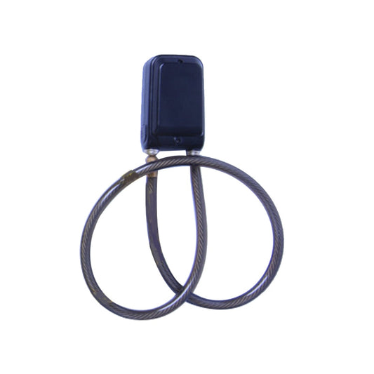 Frendorf | Fahrrad Passwort Alarm IP44 Wasserdicht Einbruch Vibration Alarm (Schwarz)