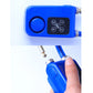 Frendorf | Fahrrad Passwort Alarm IP44 Wasserdicht Einbruch Vibration Alarm (Schwarz)