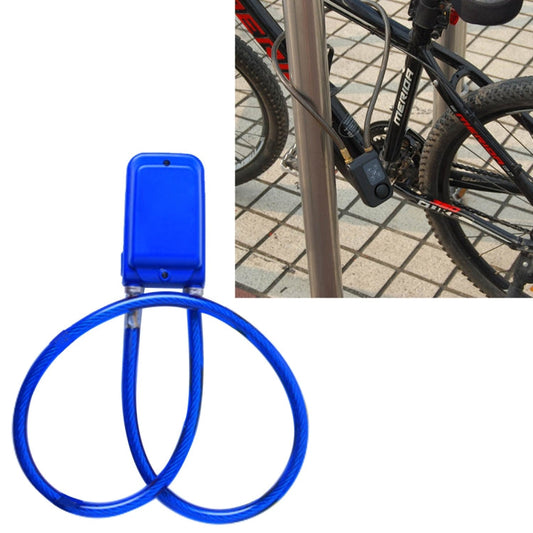 Frendorf | Fahrrad Passwort Alarm IP44 Wasserdicht Einbruch Vibration Alarm (Blau)