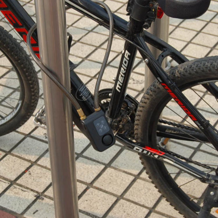 Frendorf | Fahrrad Passwort Alarm IP44 Wasserdicht Einbruch Vibration Alarm (Blau)