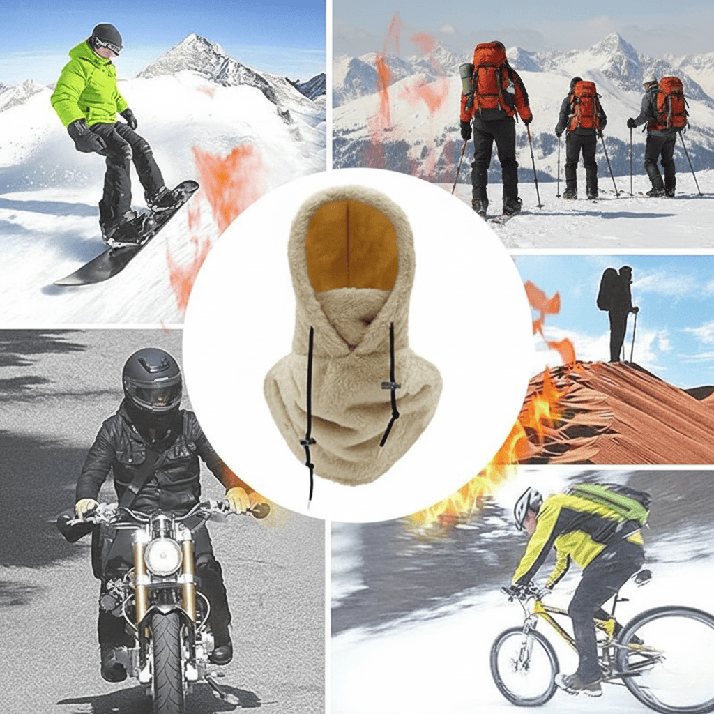 Frendorf | 3-in-1 Winterkappe für Wärme & Komfort