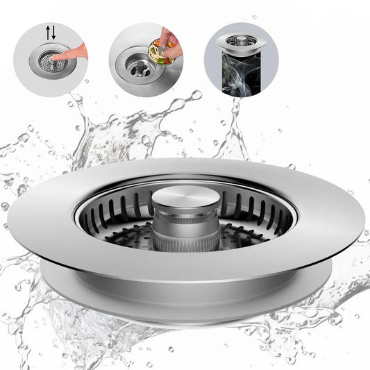 Frendorf | 3 in 1 Küchenspüle Abfluss Sieb