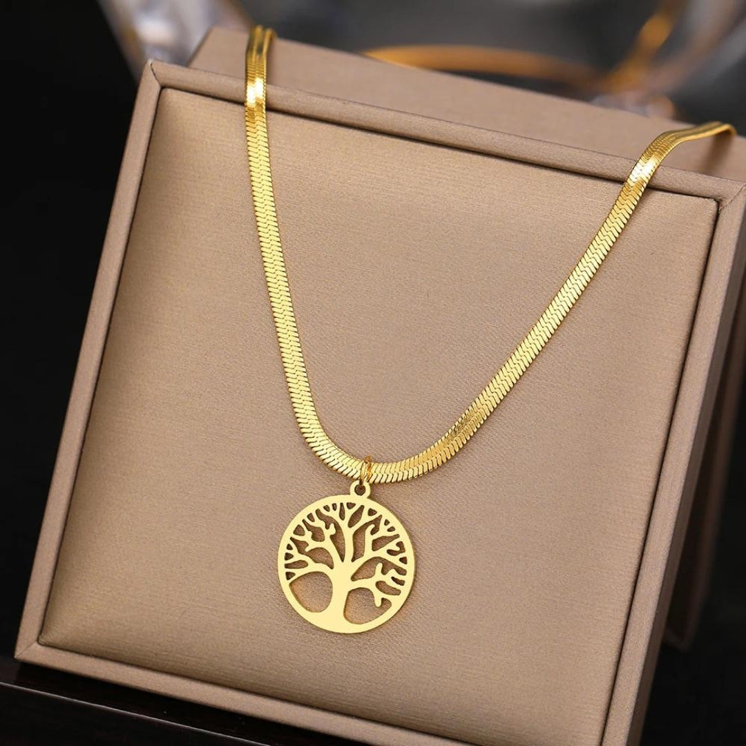Frendorf | Baum des Lebens Anhänger in Gold und Silber