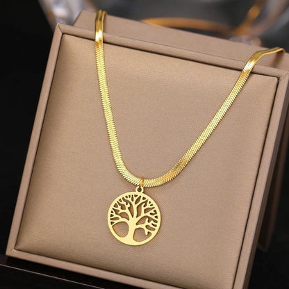 Frendorf | Baum des Lebens Anhänger in Gold und Silber