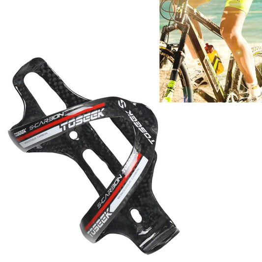 Frendorf | TOSEEK Gloss Vollcarbon-Roadbike-Wasserflaschenhalter (Rot)