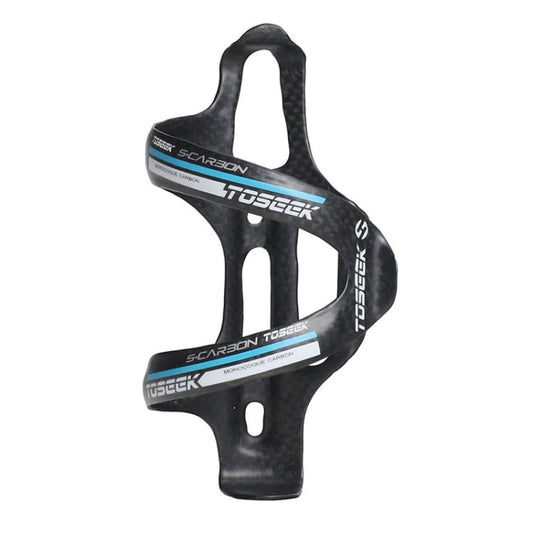 Frendorf | TOSEEK Matte Vollcarbonfaser Straßenrad Wasserflaschenhalter (Blau)
