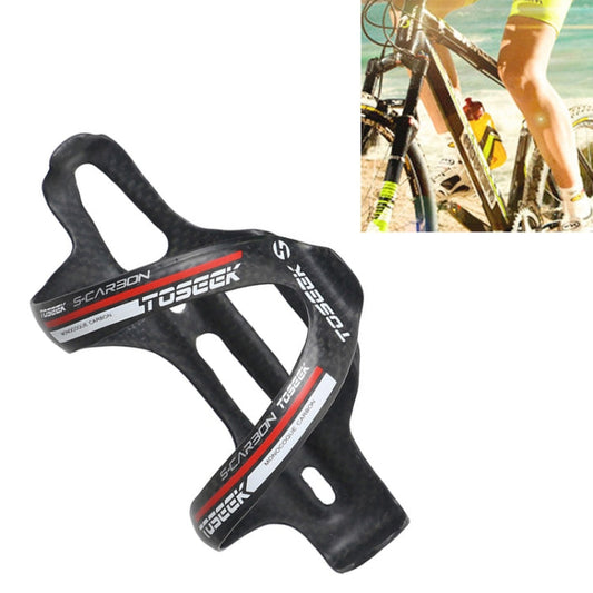 Frendorf | TOSEEK Matte Vollcarbon-Rennrad-Wasserflaschenhalter (Rot)