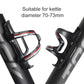 Frendorf | TOSEEK Matte Voll-Carbon-Faser-Rennrad-Wasserflaschenhalter (Gelb)