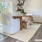 Calla Jute Beige Teppich - Livabliss x Becki Owens
