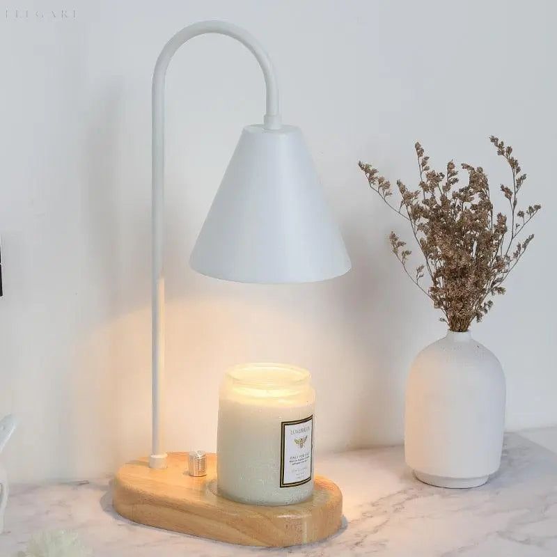 Frendorf | AromaGlow - Elektrische Kerzenlampe mit verstellbarem, drehbarem Dimmer