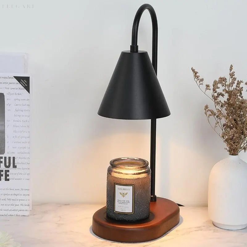 Frendorf | AromaGlow - Elektrische Kerzenlampe mit verstellbarem, drehbarem Dimmer