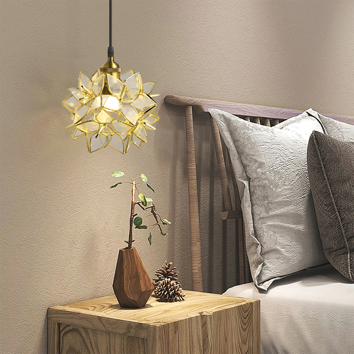 Frendorf | Zefira Industrial LED Pendelleuchte | Modernes Design | Hängelampe | Deckenleuchte für Wohnzimmer und Esszimmer
