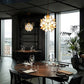 Frendorf | Zefira Industrial LED Pendelleuchte | Modernes Design | Hängelampe | Deckenleuchte für Wohnzimmer und Esszimmer