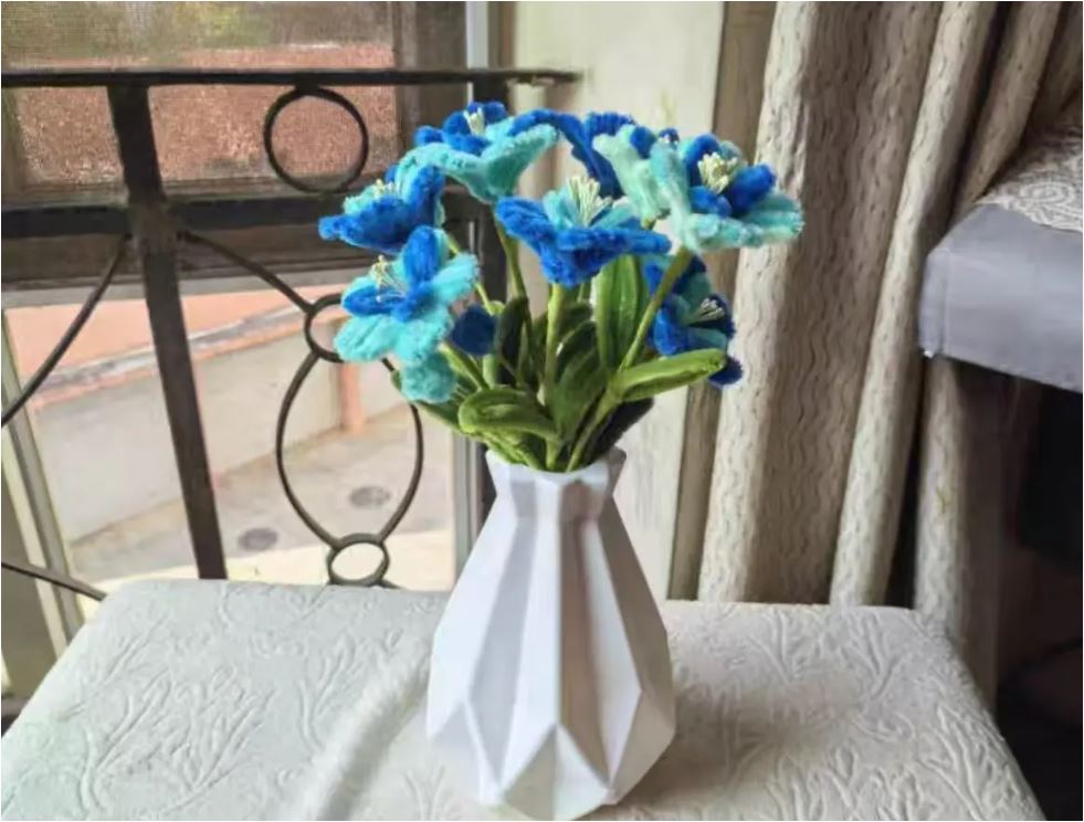 Frendorf | Modern Europa Kurz Matt Diamant Porzellan Keramik Vase