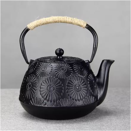 Frendorf | 1200 Gusseisen Emaille Teekanne Teekanne Teal