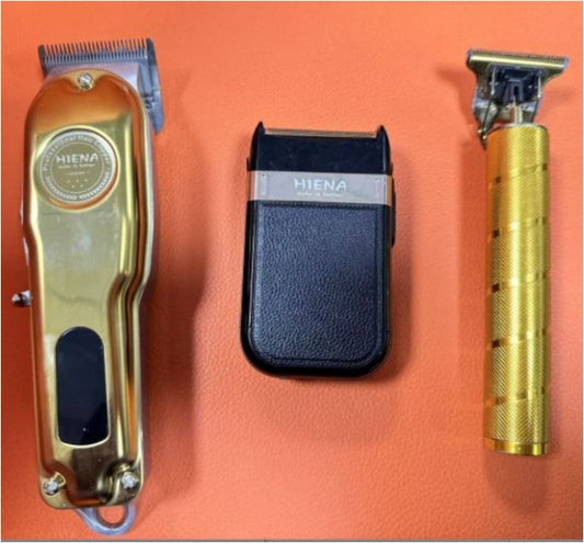 Frendorf | Professionelle Haarschneider für Männer Gold Set | Gold Haarschneider Kabellos