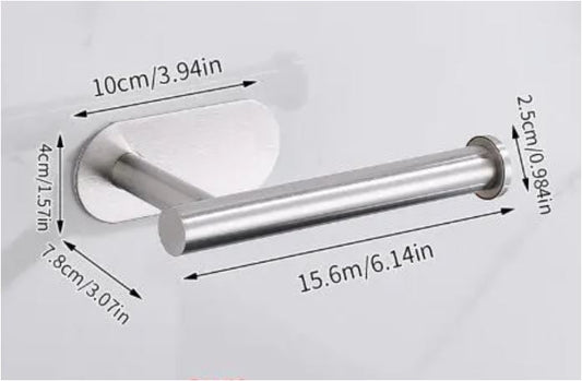 Edelstahl Toilettenpapierhalter (Ohne Bohren)
