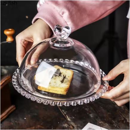 Frendorf | 13 Zoll Kuchenteller mit Glocke (Set)