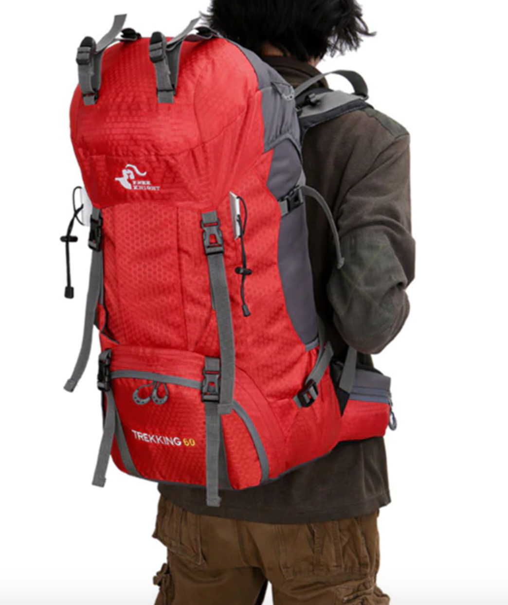 Frendorf | WanderFrei  60L Wanderrucksack Unisex - Leichtgewicht, wasserdicht und strapazierfähig