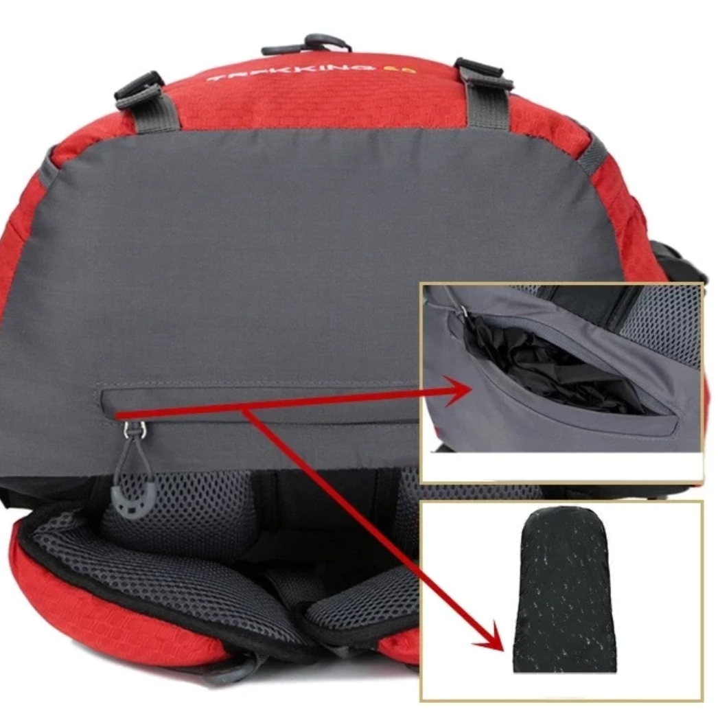 Frendorf | WanderFrei  60L Wanderrucksack Unisex - Leichtgewicht, wasserdicht und strapazierfähig