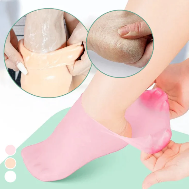 Silicon-Spa-Socken - Intensive Pflege für rissige und müde Füße