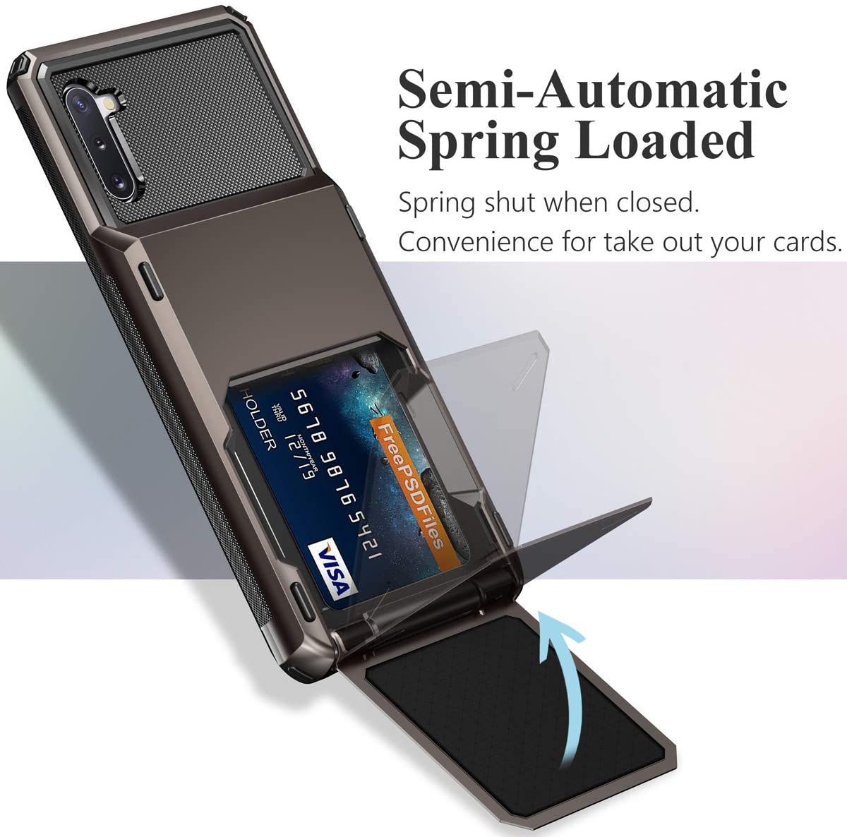 Frendorf | Stoßfeste Brieftaschenhülle für Samsung Galaxy S