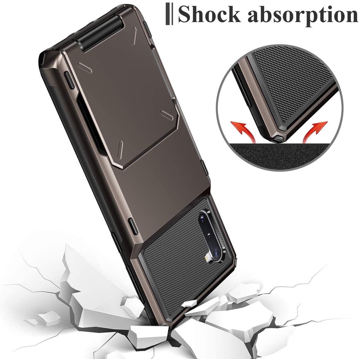 Frendorf | Stoßfeste Brieftaschenhülle für Samsung Galaxy S
