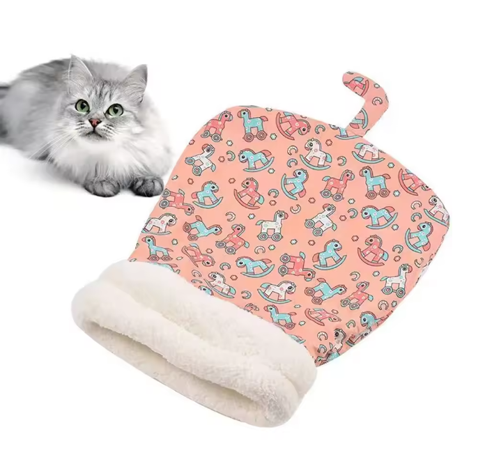 Frendorf |  Soft Fluffy Pocket-Schlafsack für Katzen &amp; Kleintiere