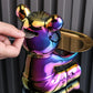 Keramische Farbige Plattenbären Aufbewahrungsbox Home Living Neues Zimmer Desktop Aufbewahrungstablett Dekorative Statue Sparschwein Ornamente