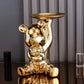 Keramische Farbige Plattenbären Aufbewahrungsbox Home Living Neues Zimmer Desktop Aufbewahrungstablett Dekorative Statue Sparschwein Ornamente