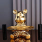 Keramische Farbige Plattenbären Aufbewahrungsbox Home Living Neues Zimmer Desktop Aufbewahrungstablett Dekorative Statue Sparschwein Ornamente