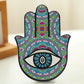 Keramische Evil Eye Hamsa Hand Schreibtischornament Schreibtischdekoration Heimdecorations Schreibtischzubehör Gothic Heimdekoration Tischdekorationsartikel